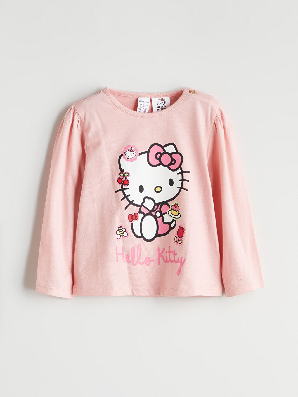 LCW baby Baby Girl ECRU T-Shirt -W5JN42Z1-FDV
