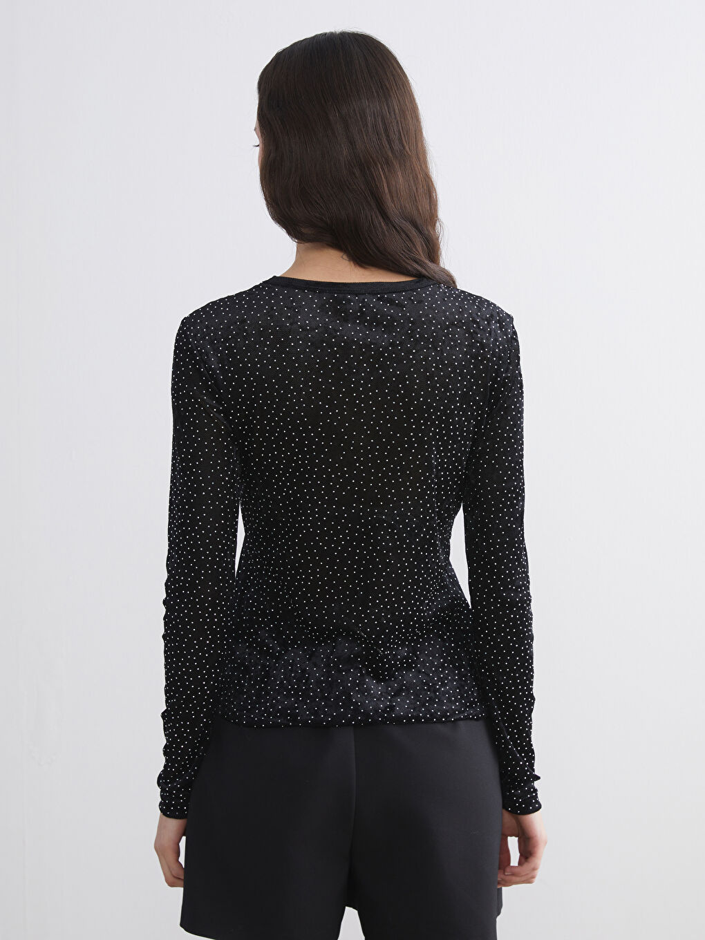 ქალი ანტრაციტი ბლუზი-3