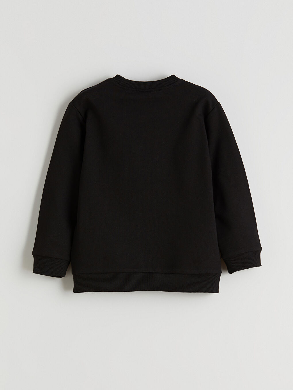 Siyah Atatürk Baskılı Erkek Çocuk Sweatshirt-2