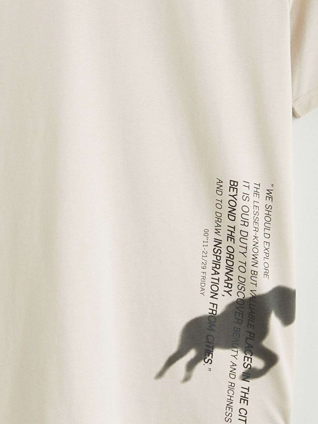 Футболка Мужская с Круглым Вырезом и Принтом из Джерси-1