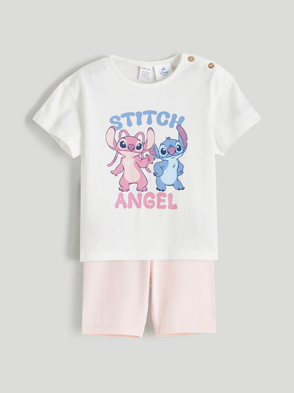 LCW baby Baby Girl ECRU Set -W5JO00Z1-FDU