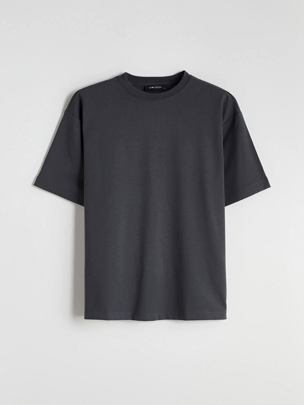 Футболка оверсайз с круглым вырезом для женщин-4