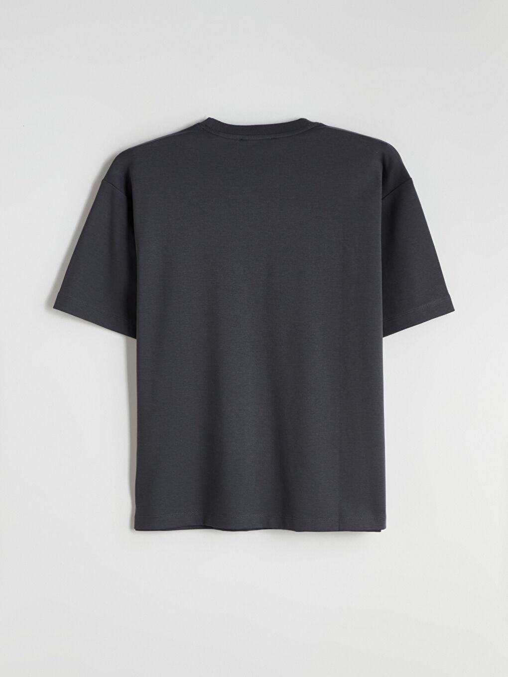 Футболка оверсайз с круглым вырезом для женщин-5