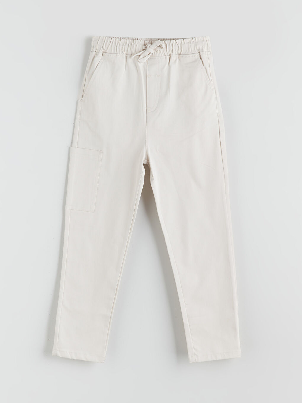 Elastic Waist Boys' Cargo Trousers