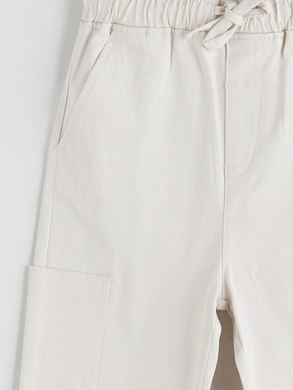 Elastic Waist Boys' Cargo Trousers-2