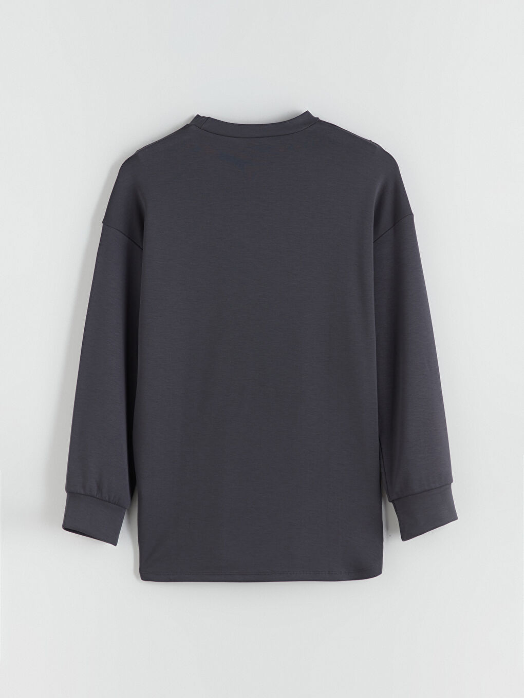 LCW Modest Crew Neck Women's Sweatshirt Tunic -W5JO32Z8-R4Q