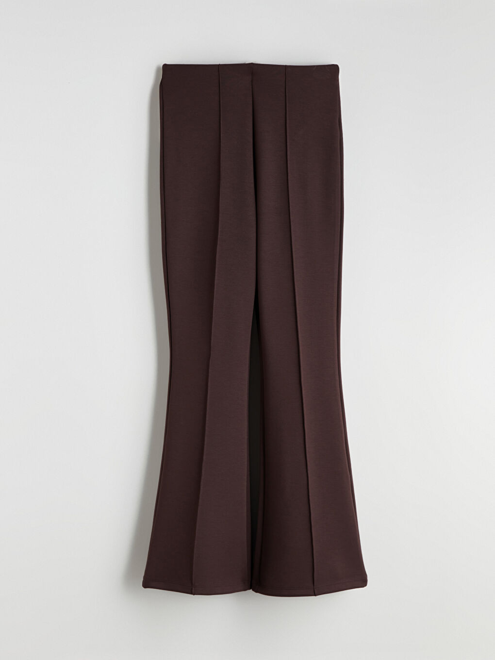 Kahverengi Beli Lastikli Kadın Eşofman Altı-7