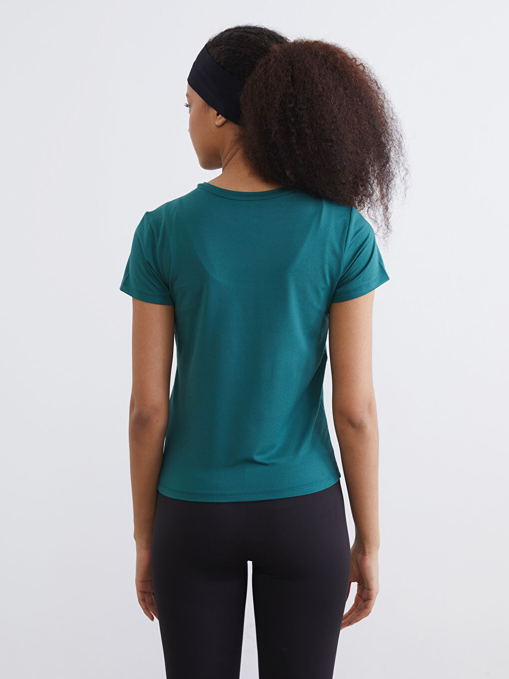 Crew Neck Soft Touch Women's Sports T-Shirt-3