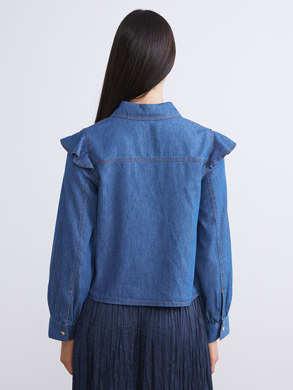 Woman INDIGO Shirt-3