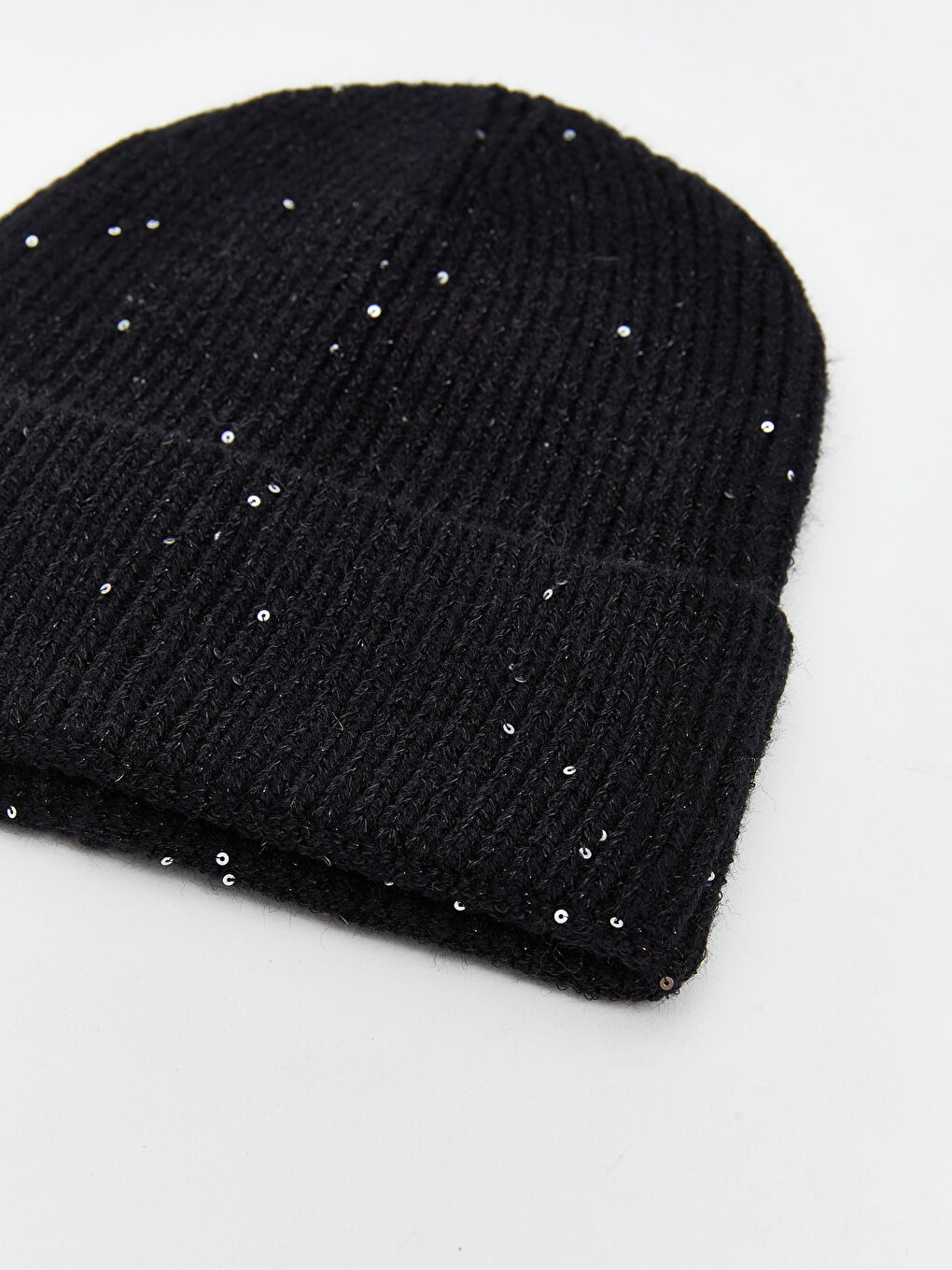 Woman BLACK Scarf & Beanie & Glove Set-3