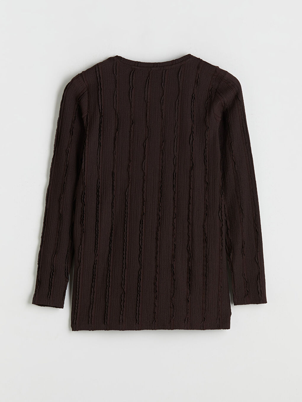 Crew Neck Textured Women's Tunic-7
