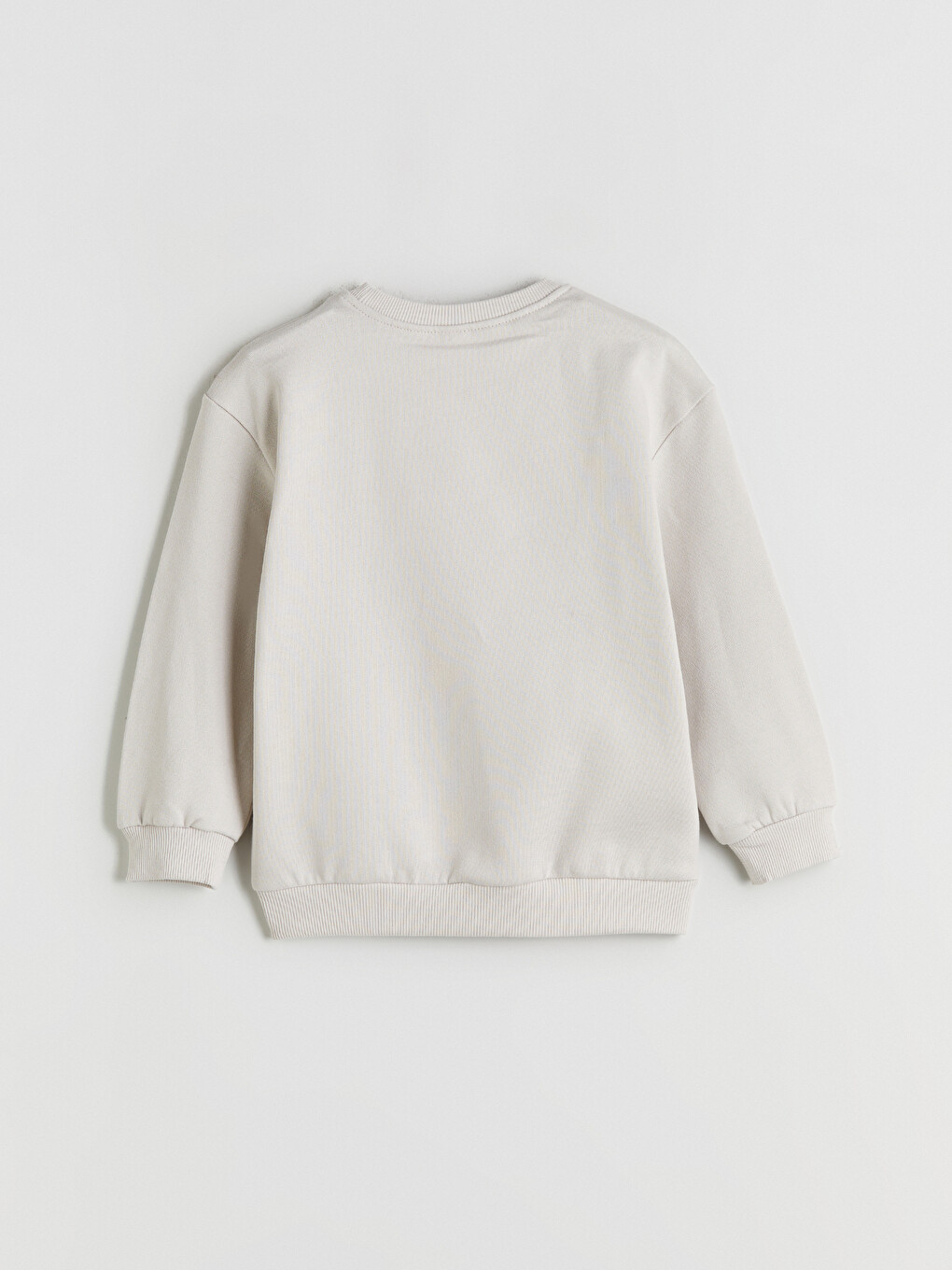 Gri Baskılı Erkek Çocuk Sweatshirt-3