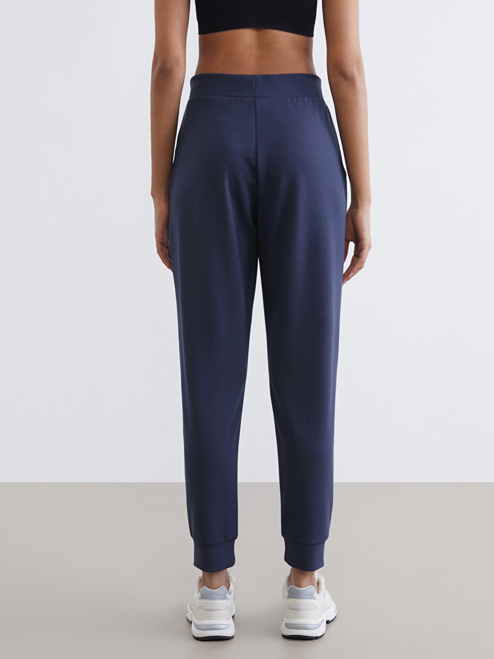 Antrasit Soft Touch Kadın Jogger Eşofman Altı-3