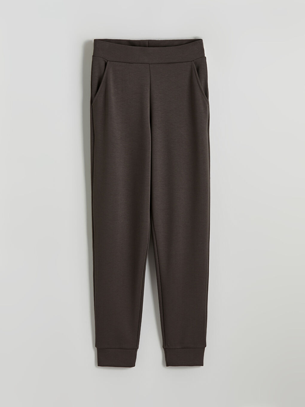 Haki Soft Touch Kadın Jogger Eşofman Altı-4