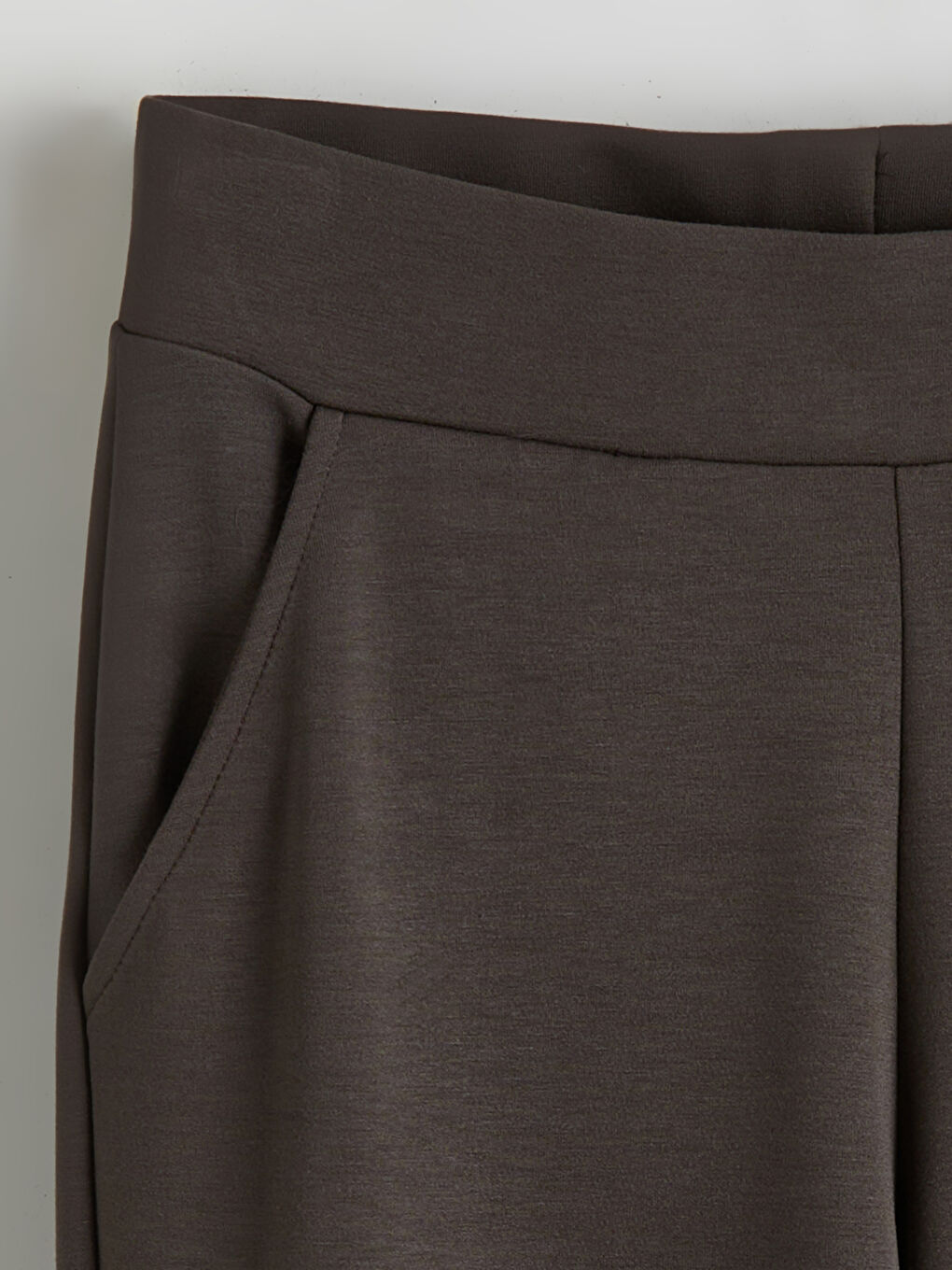 Haki Soft Touch Kadın Jogger Eşofman Altı-5