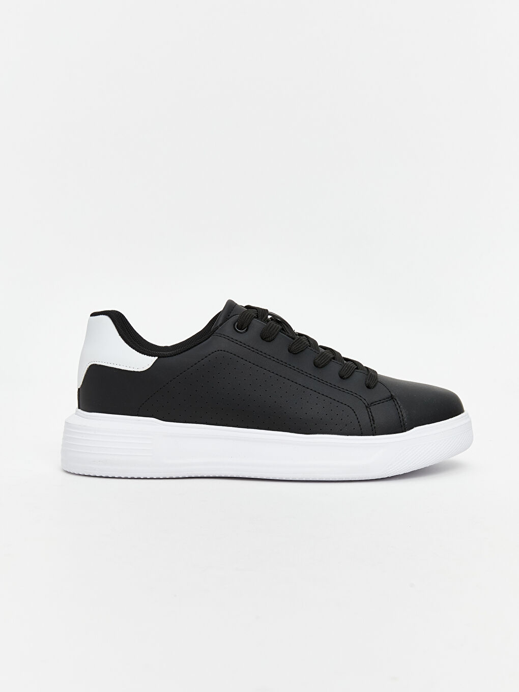 Siyah Bağcıklı Erkek Spor Ayakkabı-1