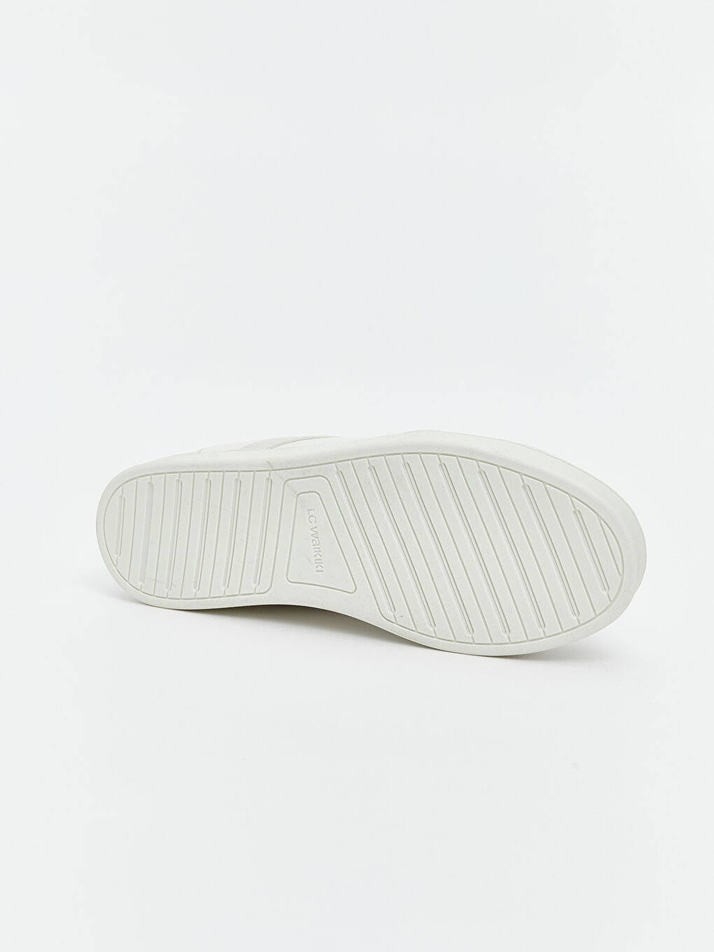 Beyaz Bağcıklı Erkek Spor Ayakkabı-3