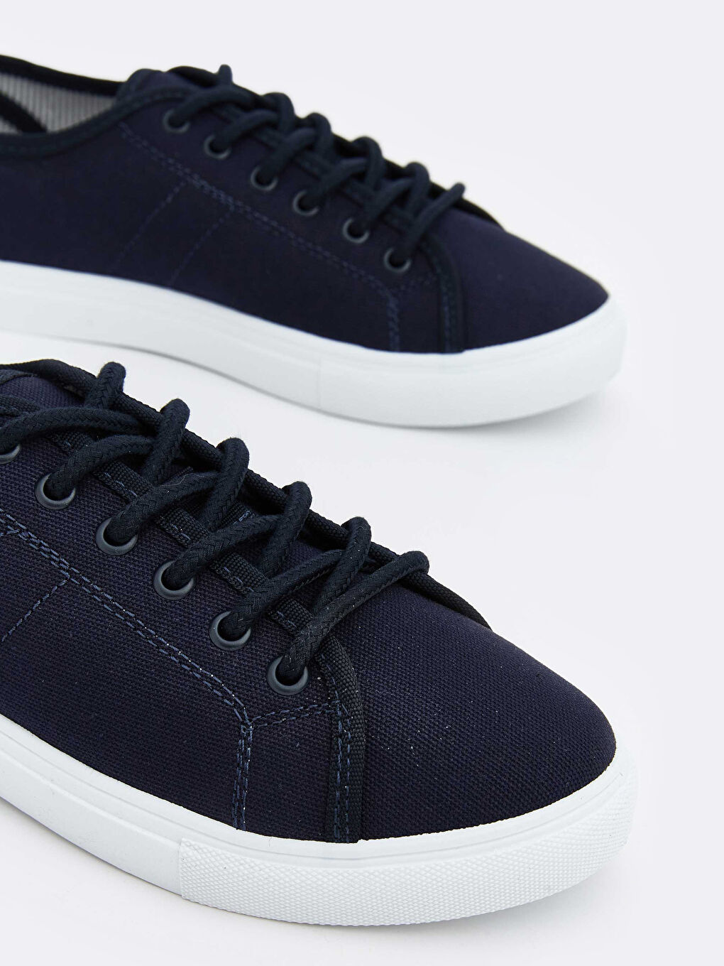 Lacivert Bağcıklı Erkek Spor Ayakkabı-2