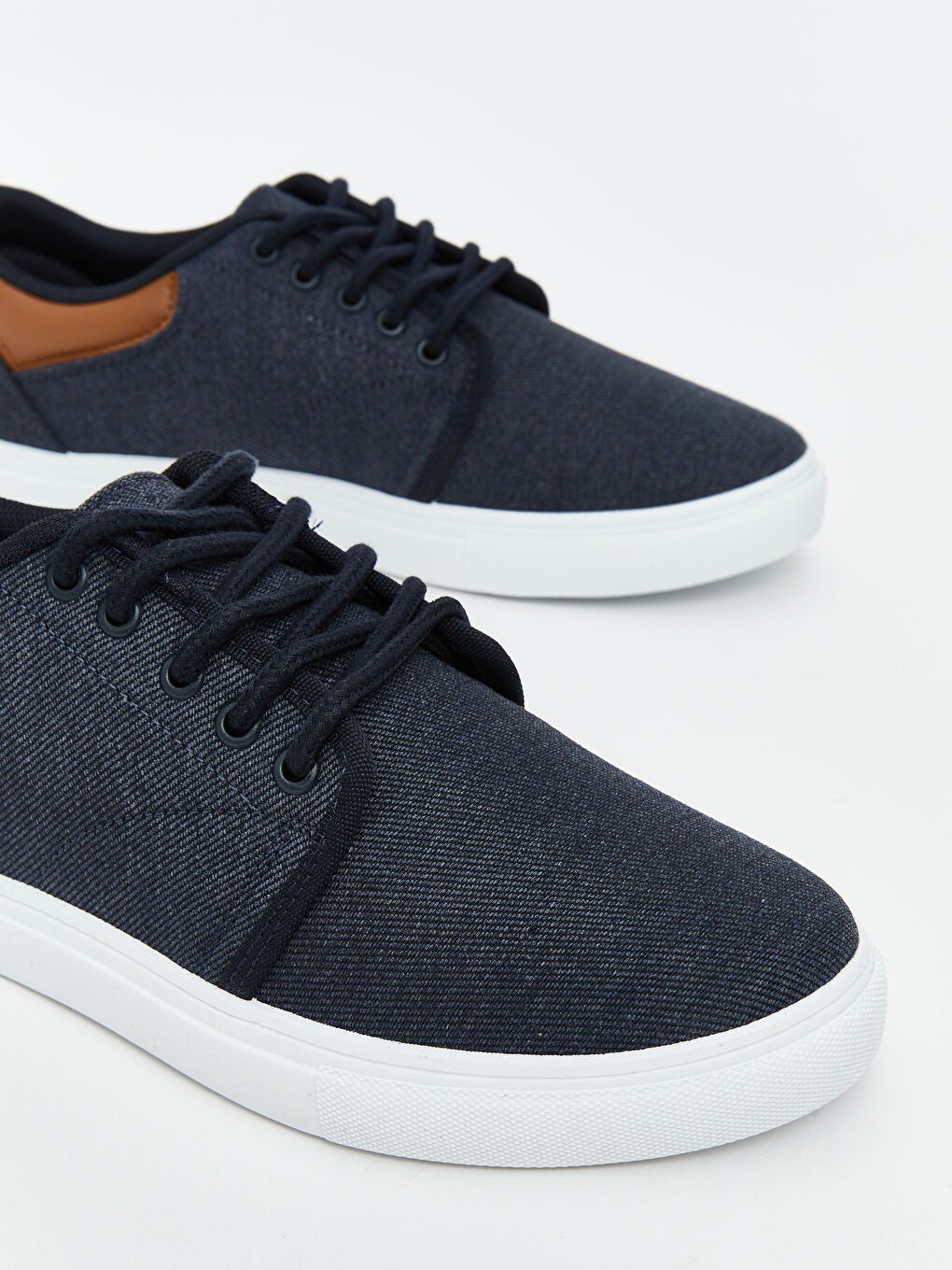 Lacivert Bağcıklı Erkek Spor Ayakkabı-2