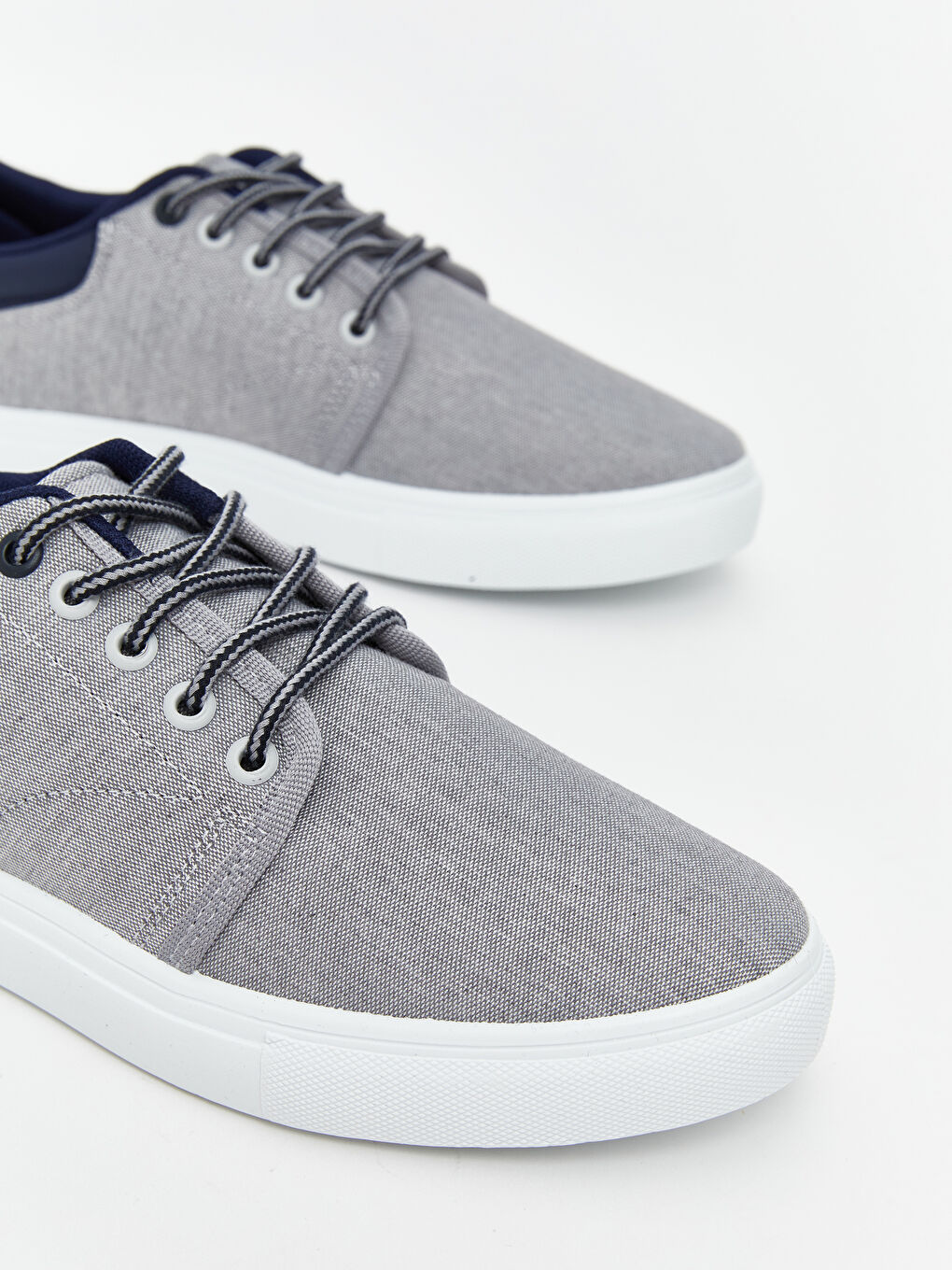 Gri Bağcıklı Erkek Spor Ayakkabı-2