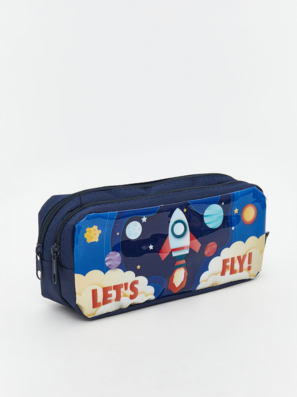 Uzay Baskılı Çocuk Kalem Kutusu-1