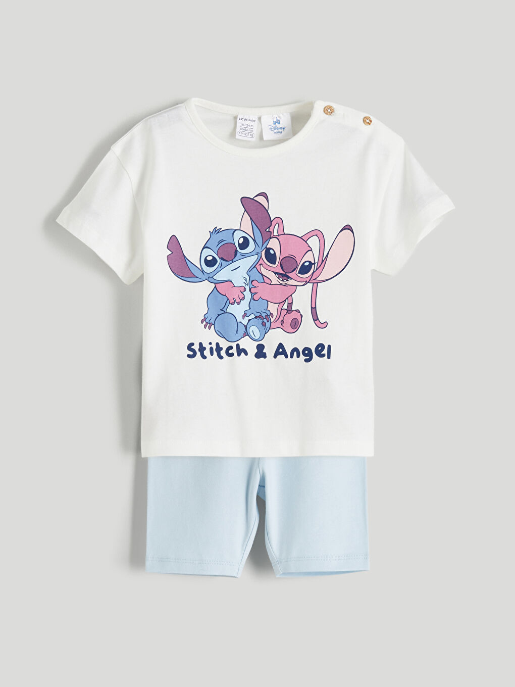 LCW Kids Girl ECRU Set -W5JP63Z1-FDU