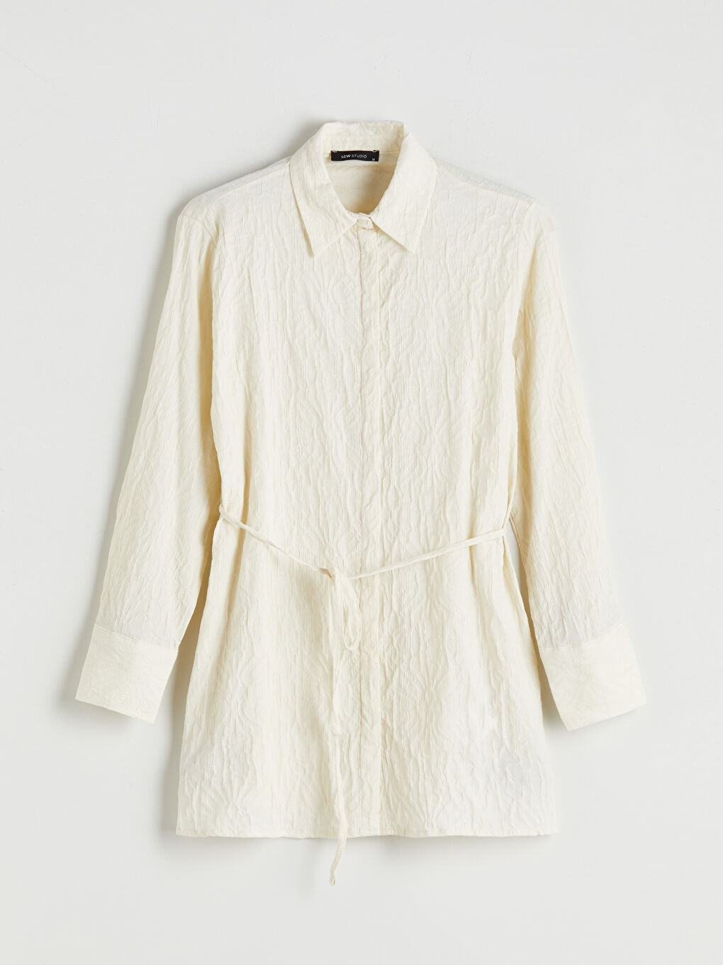 Textured Women's Shirt Tunic-6