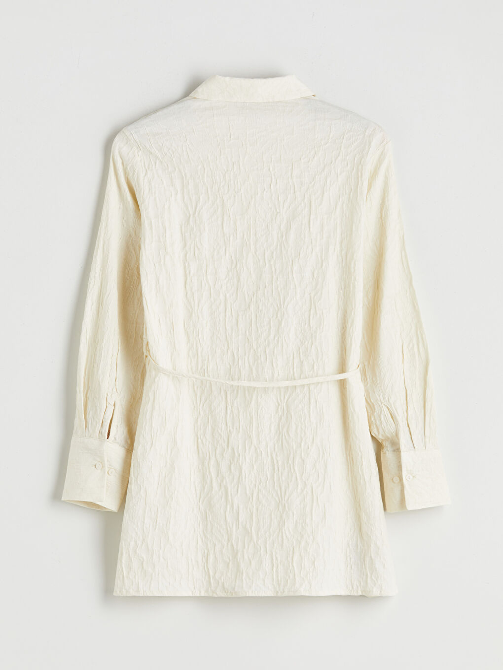 Textured Women's Shirt Tunic-7