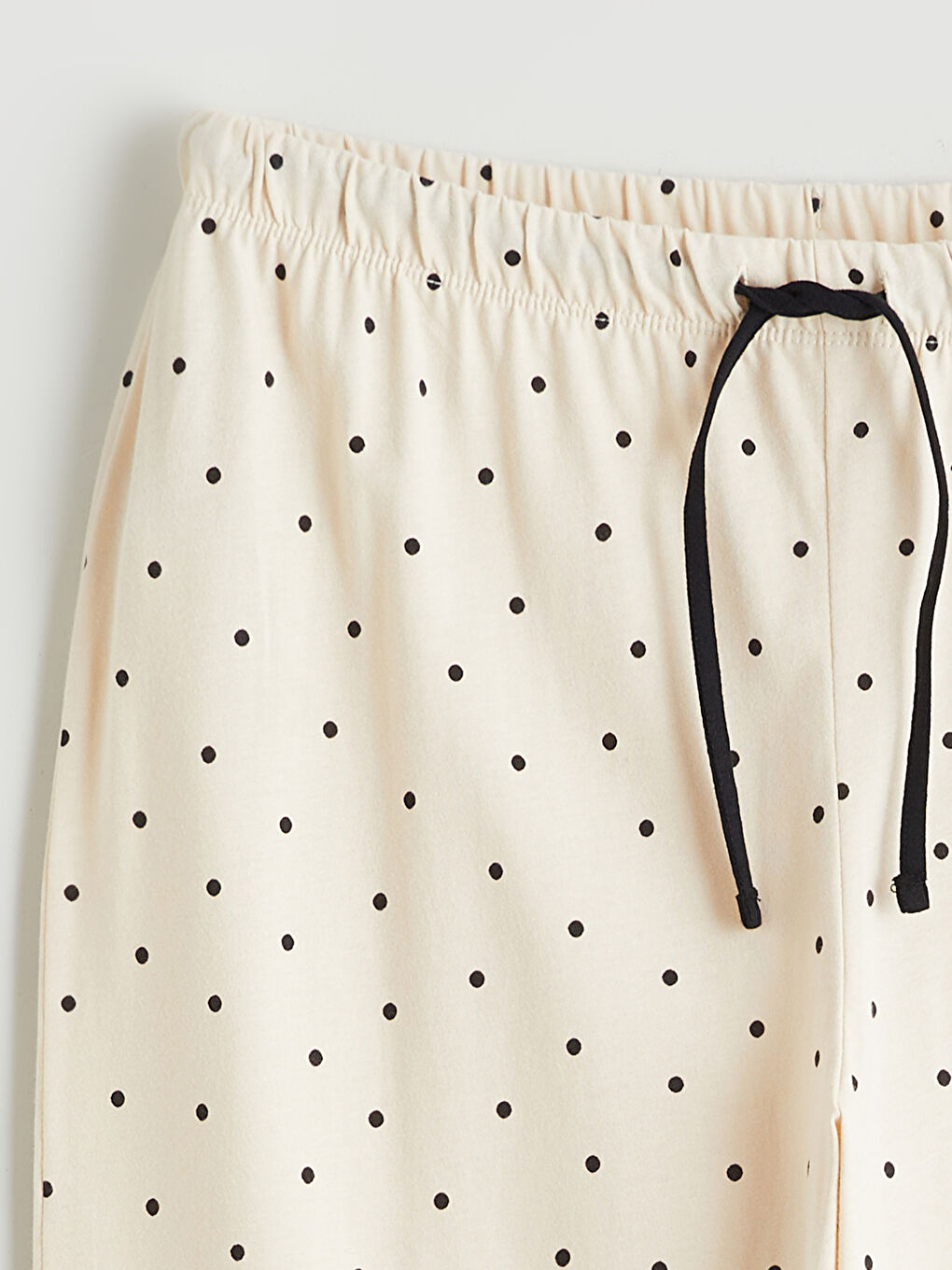 Bisiklet Yaka Baskılı Hamile Pijama Takımı-4