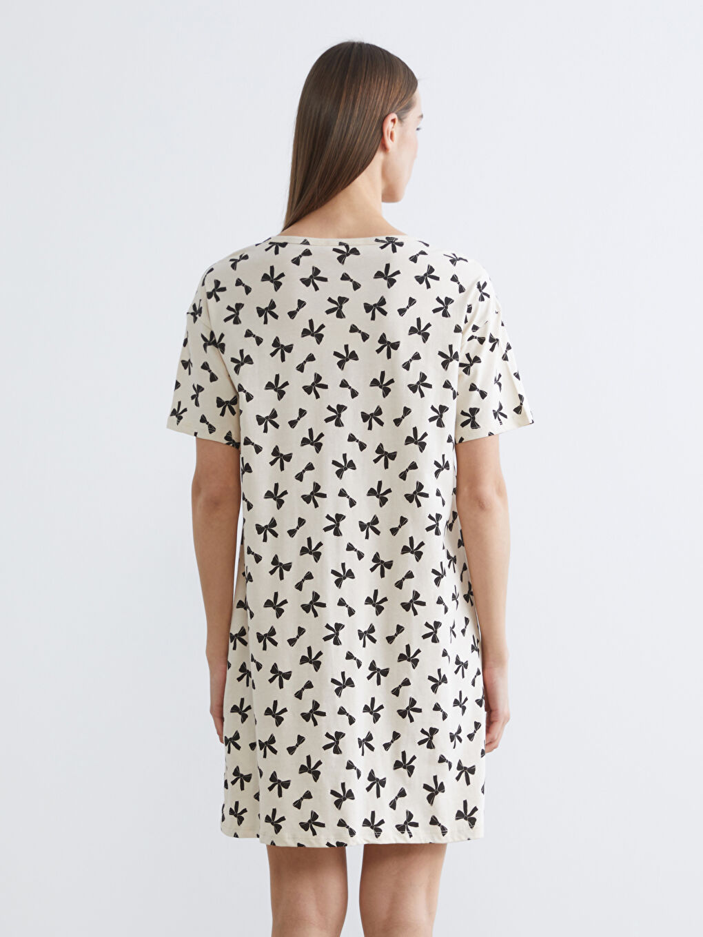 Cămașă de noapte BEJ Femeie-3