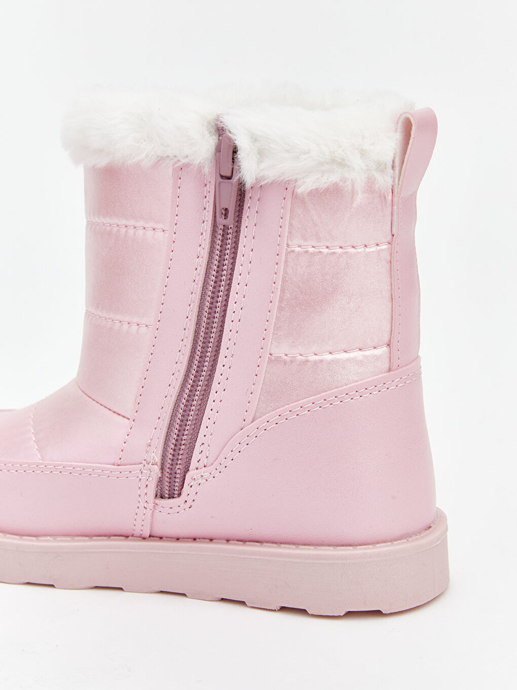 Pembe Hello Kitty Baskılı Kız Bebek Kar Botu-4