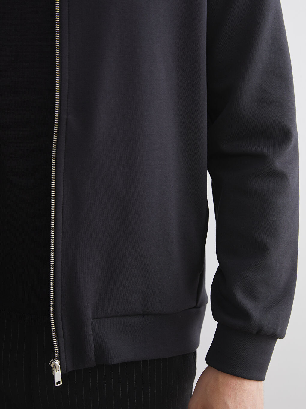 Standard Fit Long Sleeve Men's College Jacket-2