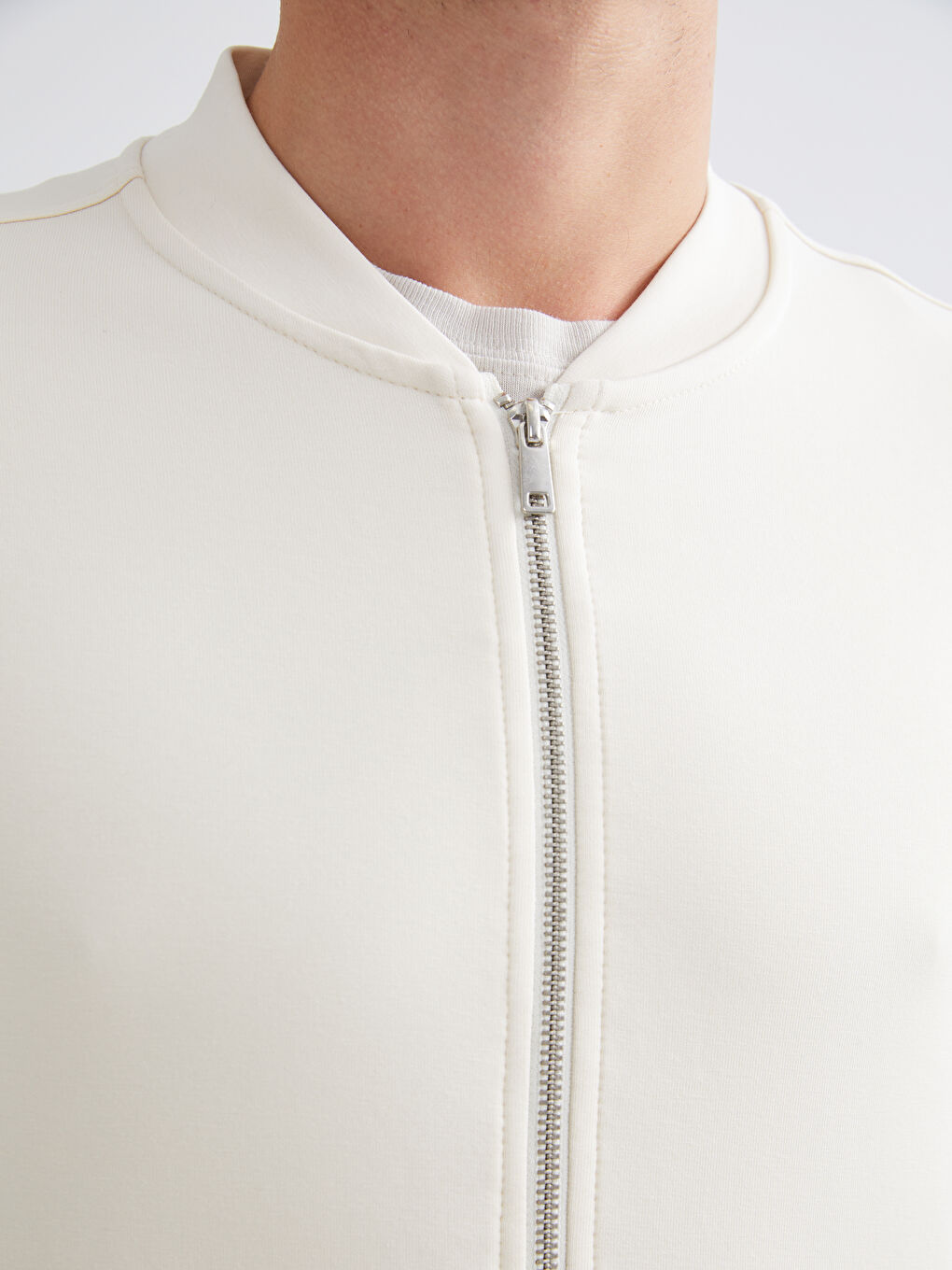 Standard Fit Long Sleeve Men's College Jacket-2