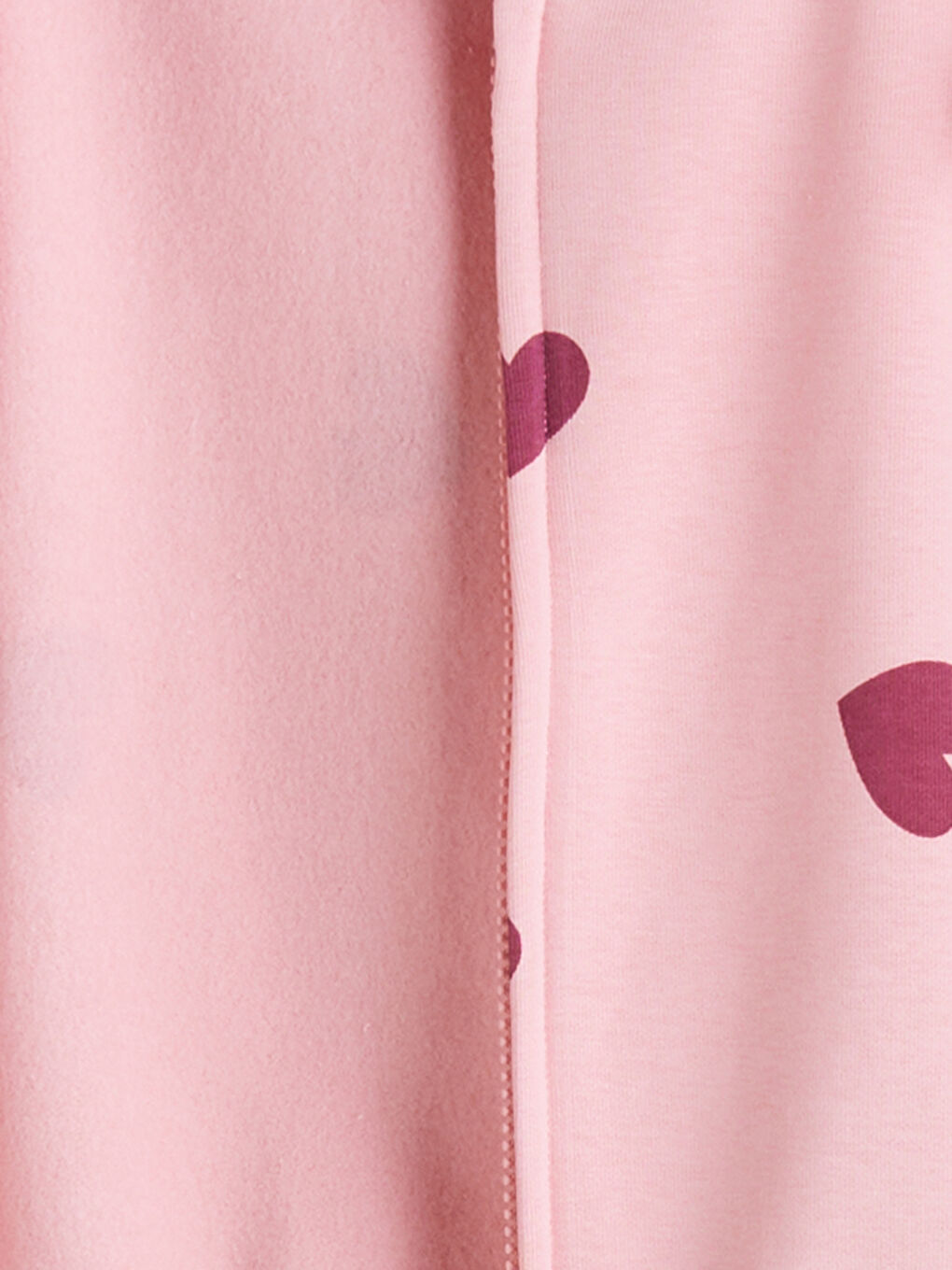 Pembe Bisiklet Yaka Baskılı Kız Çocuk Kalın Yelek-2