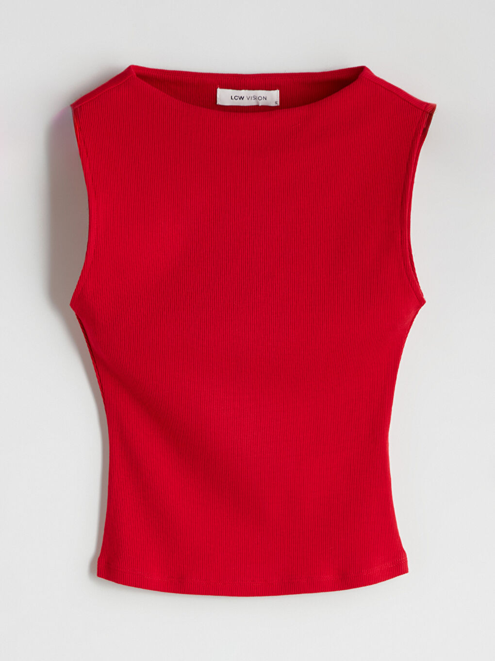 Bisiklet Yaka Kolsuz Bluz-4