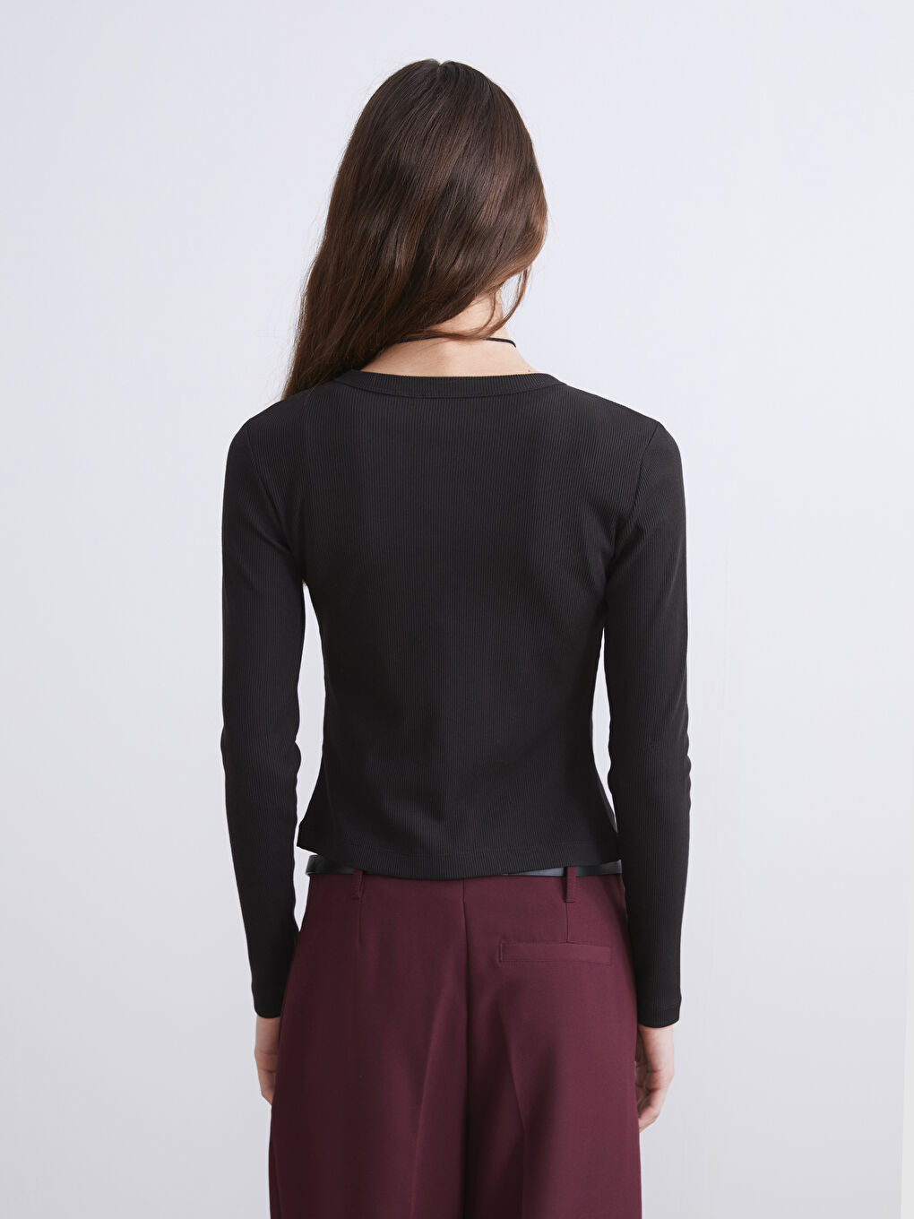 کاردیگانی ژنان یەخە خڕی نەخشدار-3