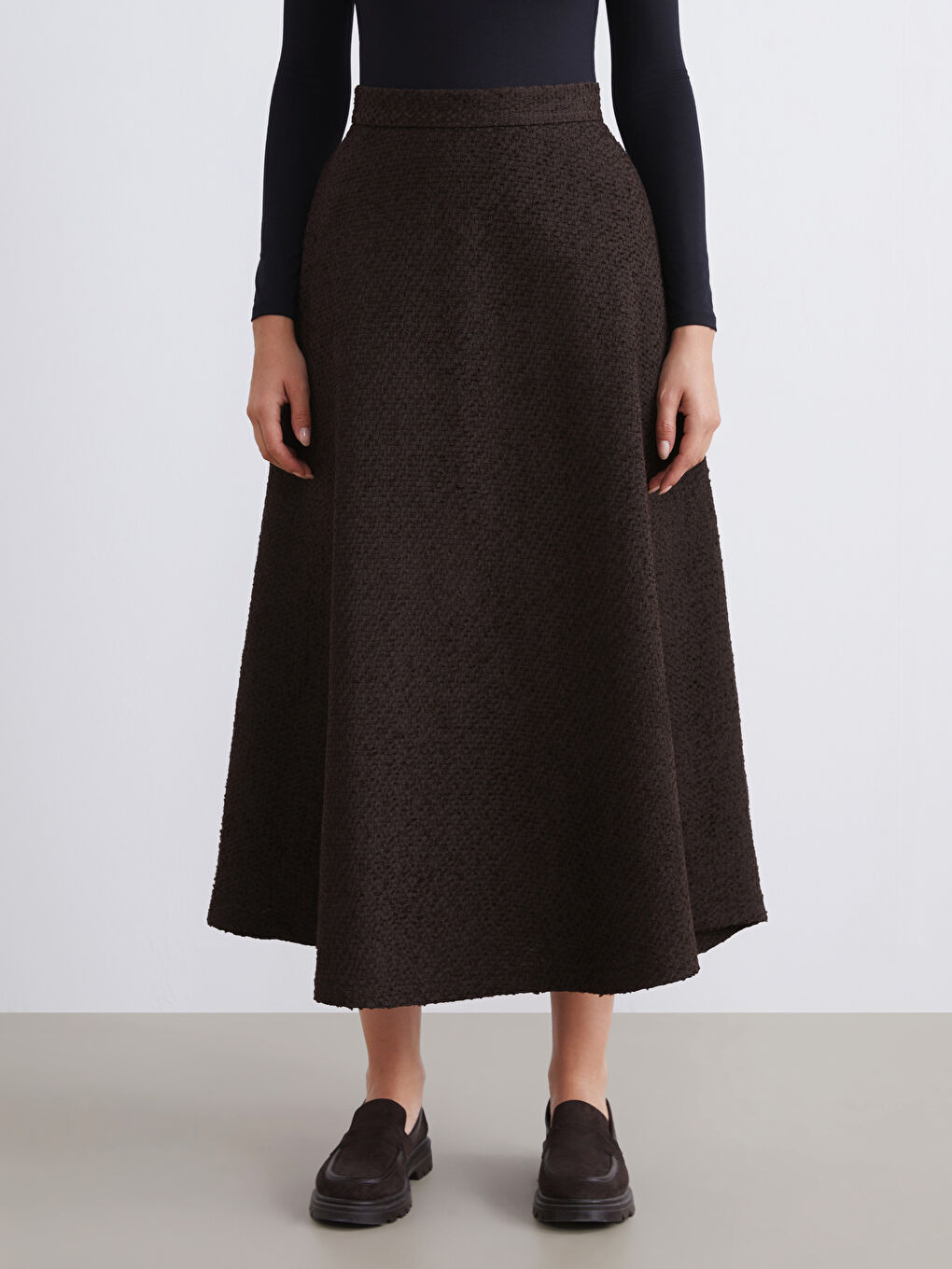 Jupe  BRUN Femme-2