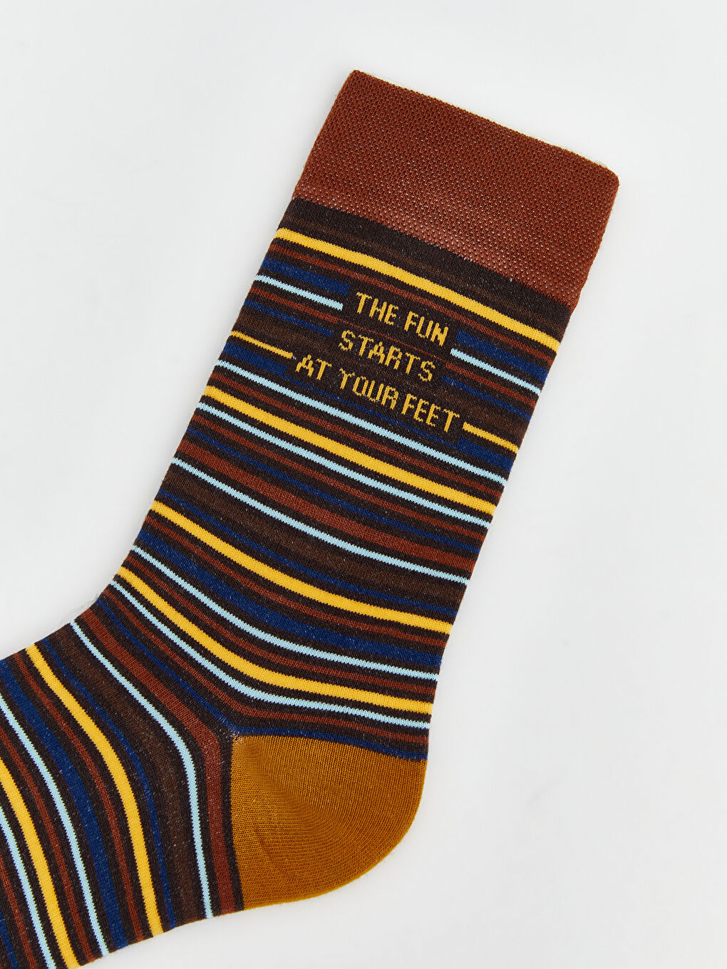 Karışık Çizgili Erkek Soket Çorap-1