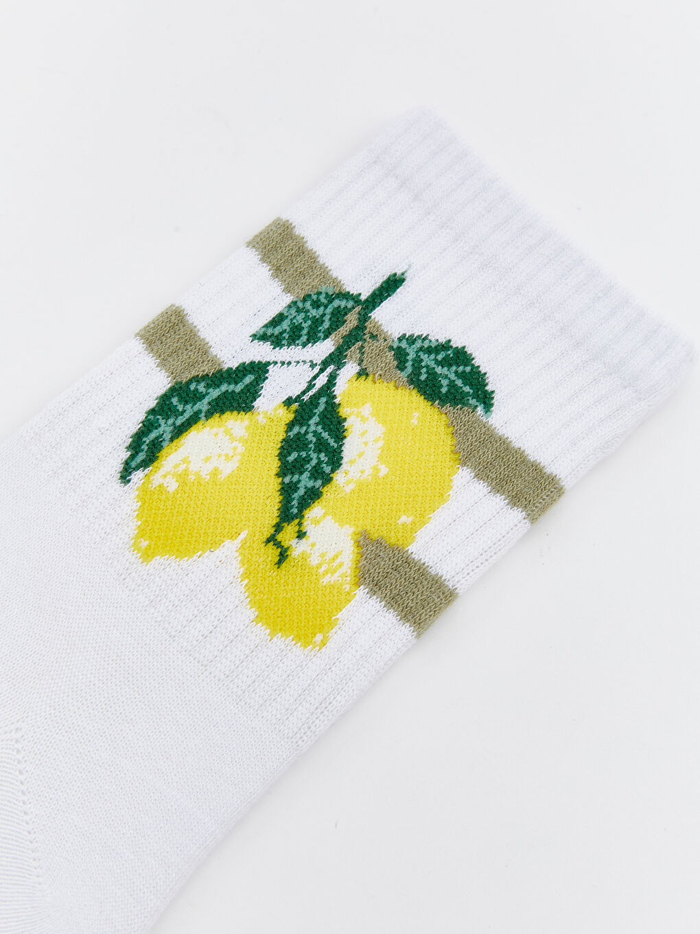 Man WHITE Ankle Socks-1