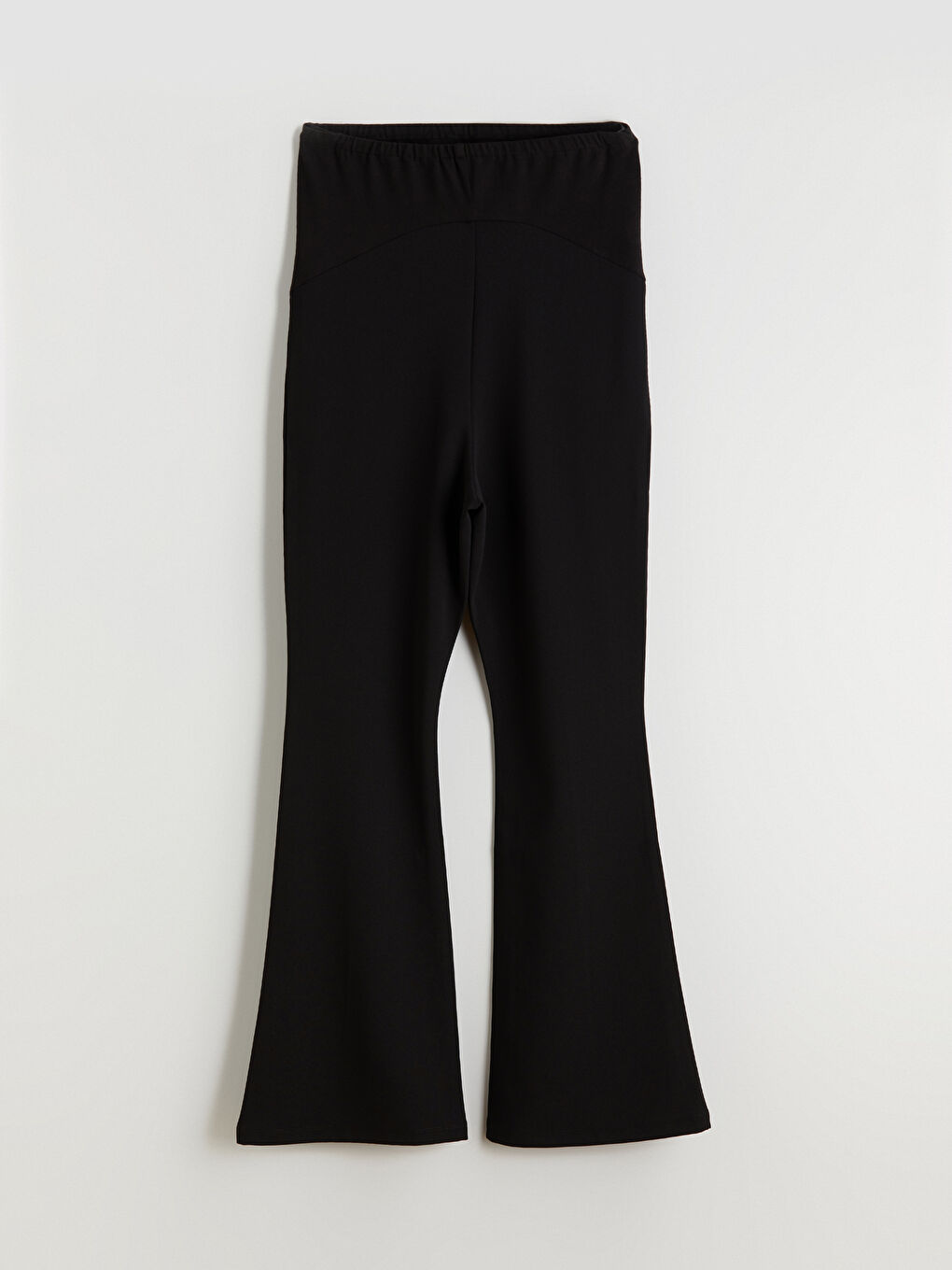 Adjustable Waist Elastic Maternity Trousers-7