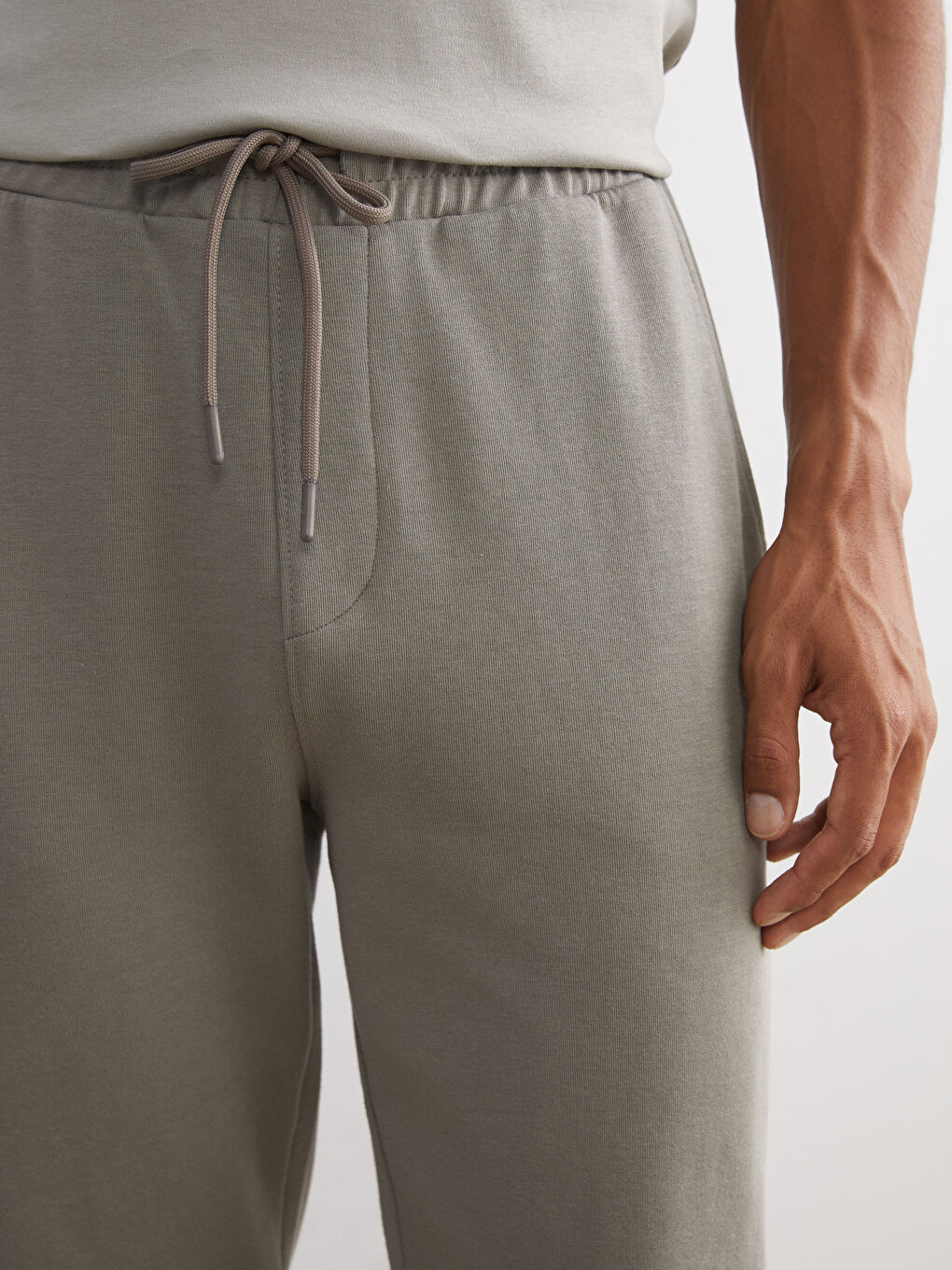 Yeşil Standart Kalıp Erkek Eşofman Altı-3