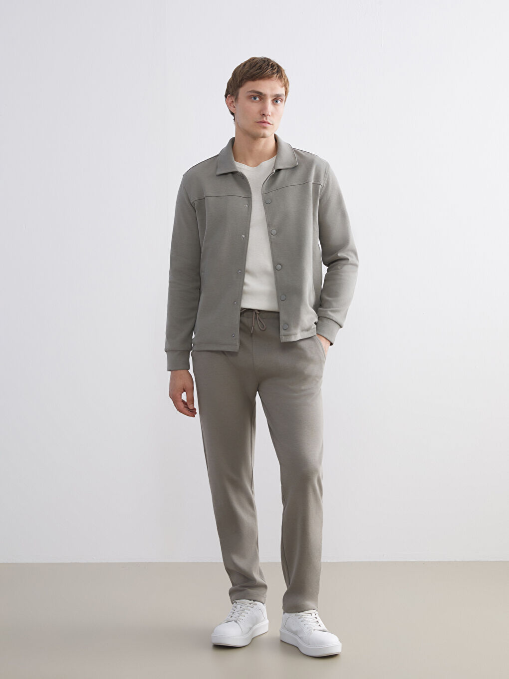 Yeşil Standart Kalıp Erkek Eşofman Altı