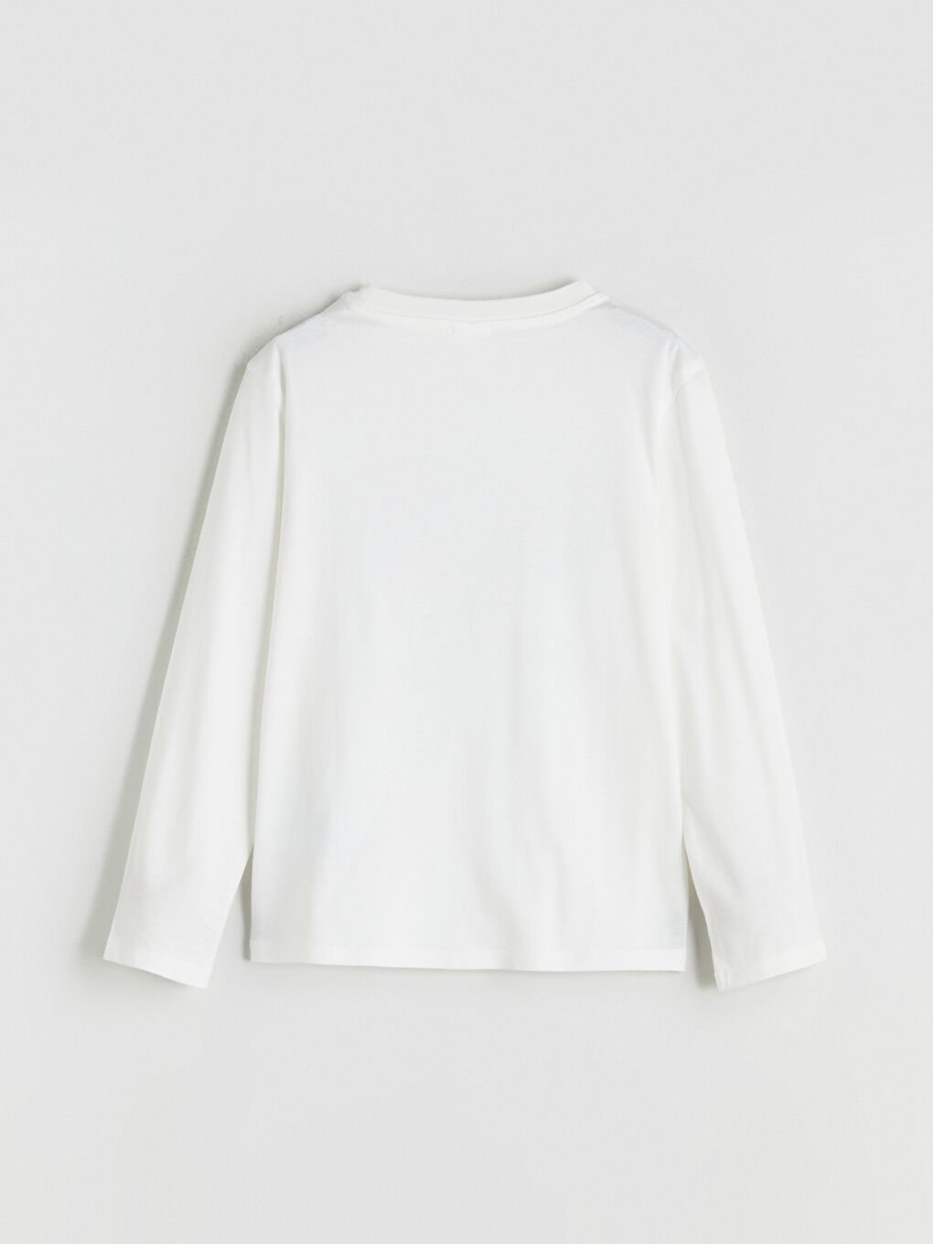 Crew Neck Long Sleeve Printed Girls' T-Shirt-4