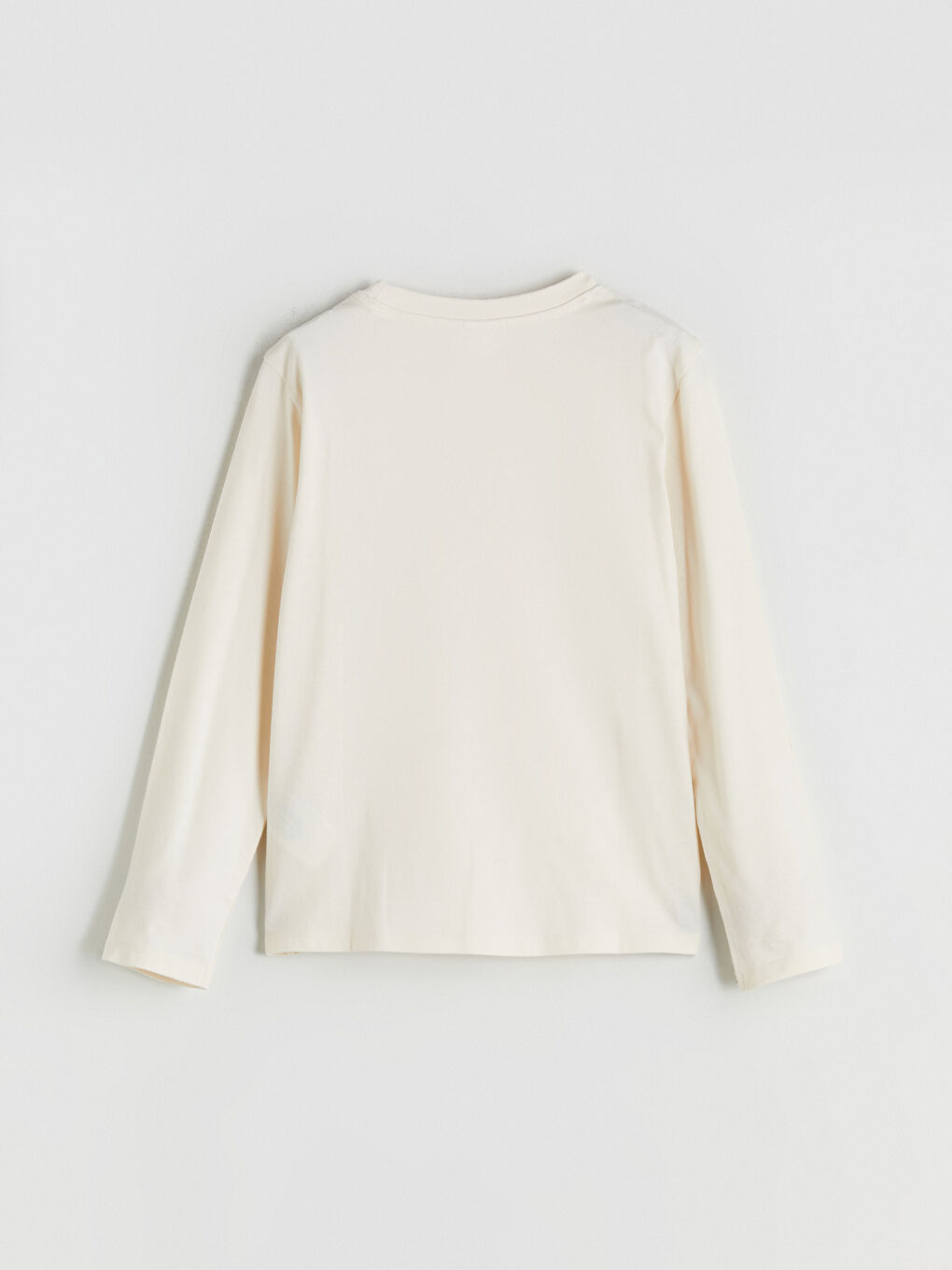 Crew Neck Long Sleeve Printed Girls' T-Shirt-2