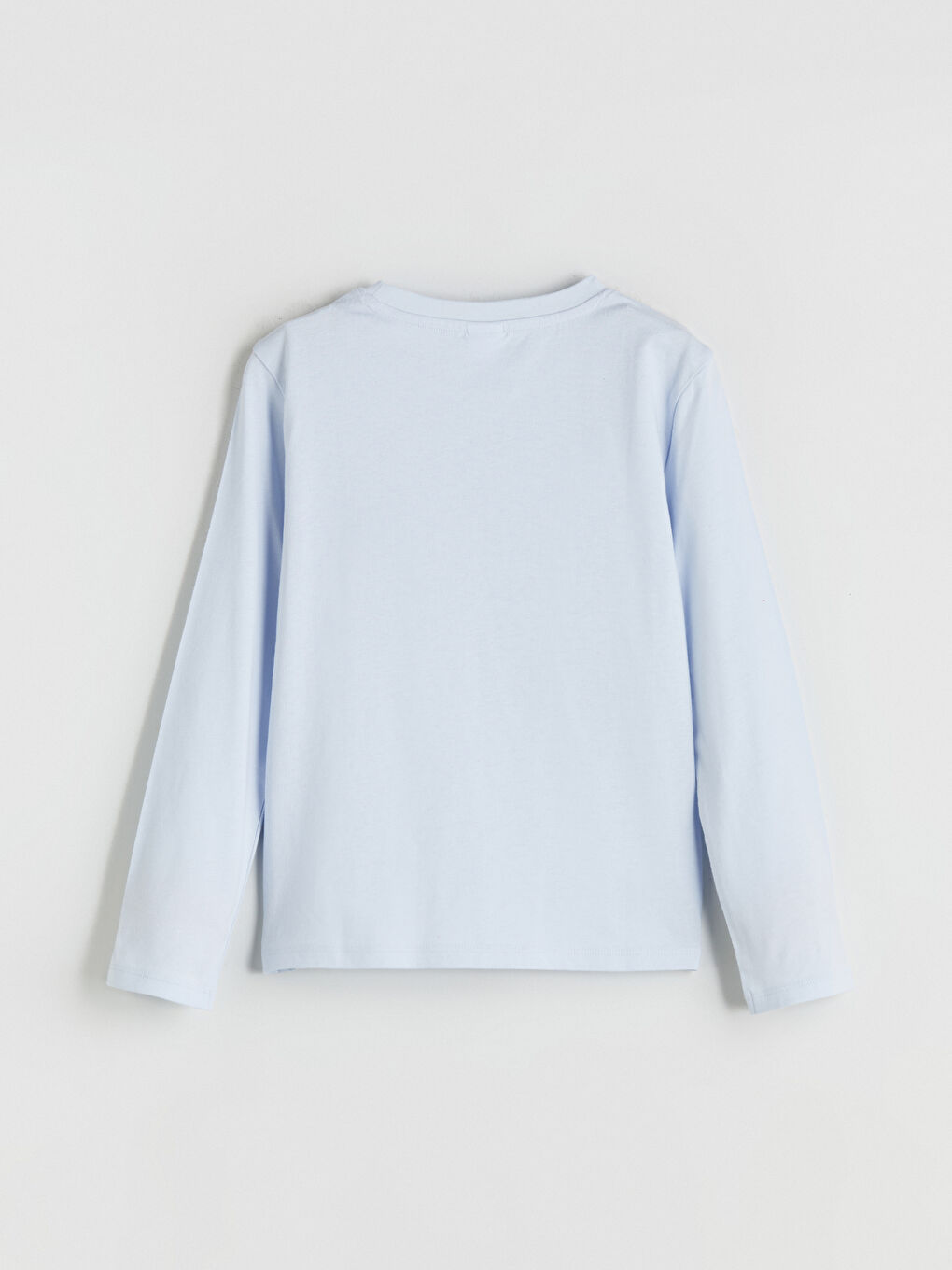 Crew Neck Long Sleeve Printed Girls' T-Shirt-5