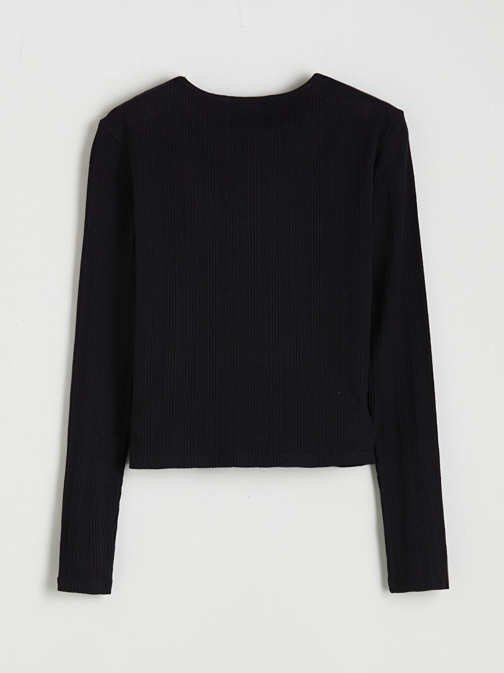 LCW Vision Crew Neck Women's Cardigan -W5JR18Z8-CVL