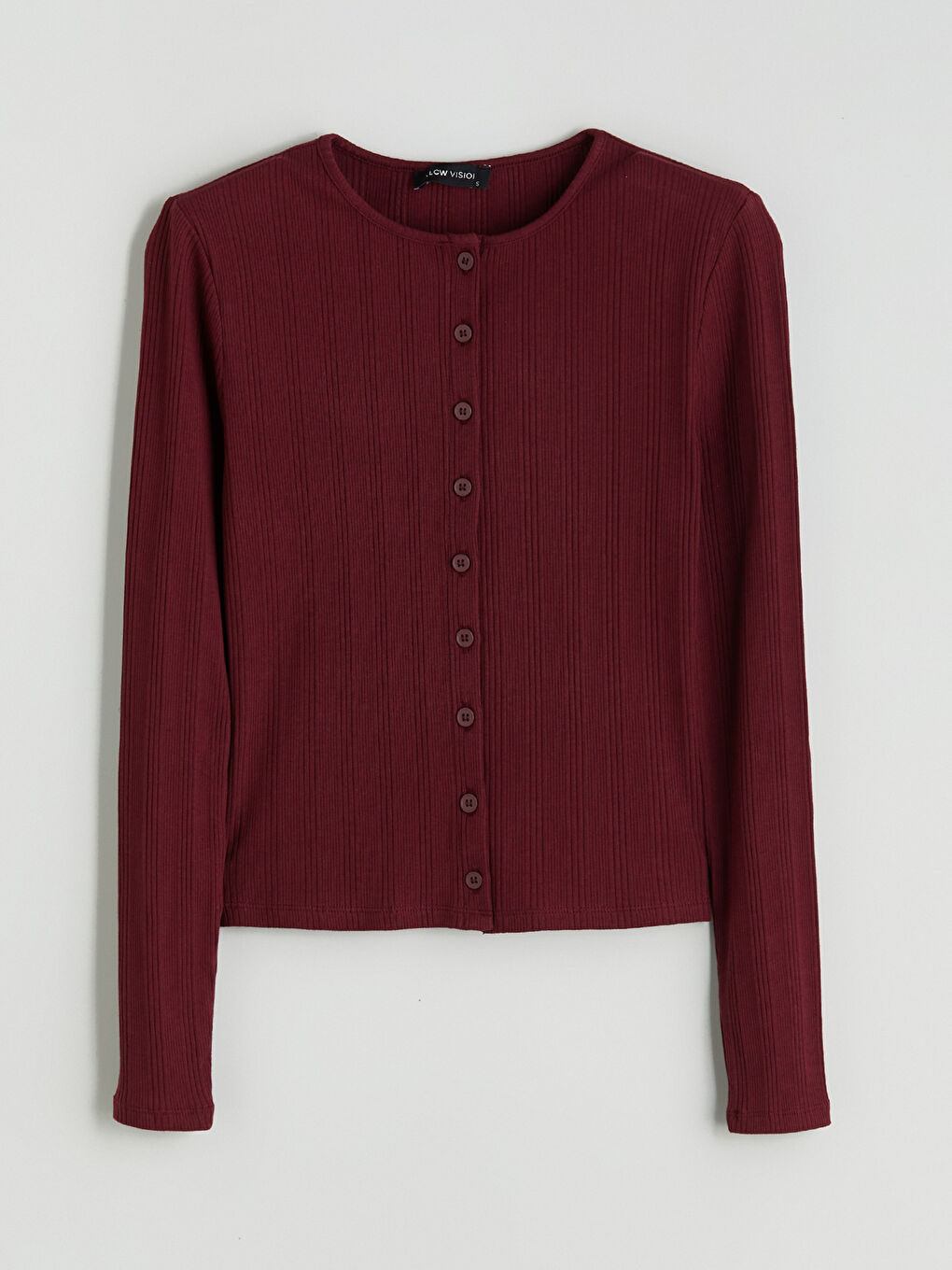 LCW Vision Crew Neck Women's Cardigan -W5JR18Z8-HQV