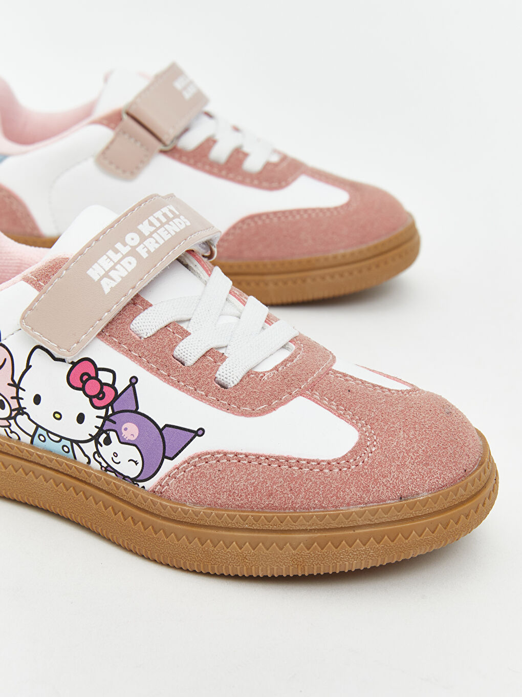 Pembe Hello Kitty Baskılı Kız Çocuk Spor Ayakkabı-2