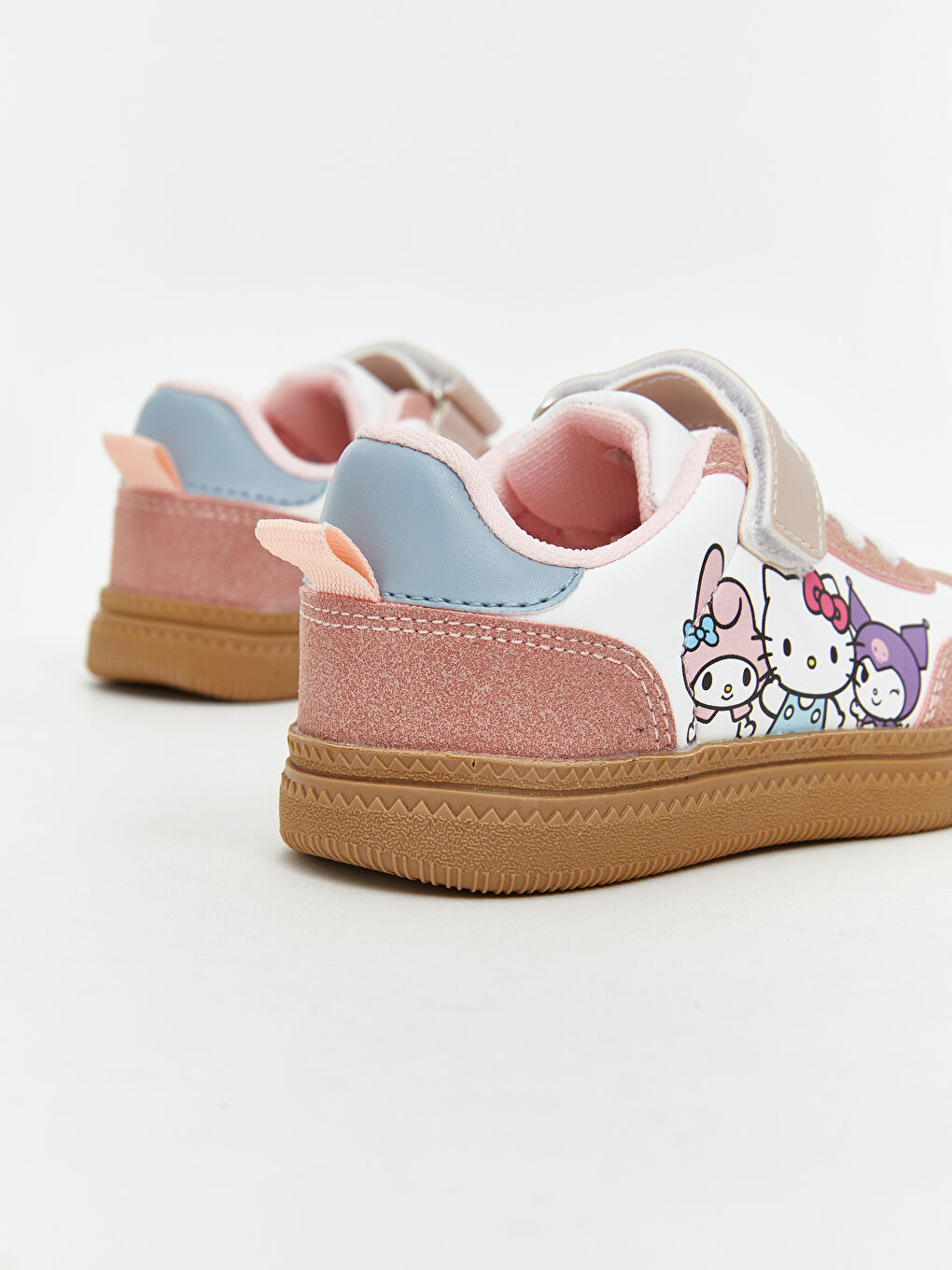 Pembe Hello Kitty Baskılı Kız Çocuk Spor Ayakkabı-4