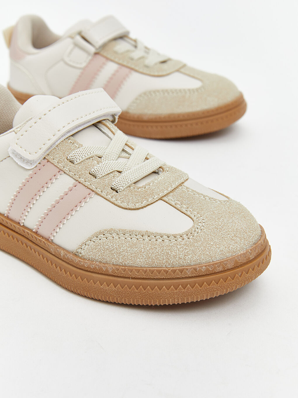 Laced and Hook-and-Loop Baby Girls' Shoes-2